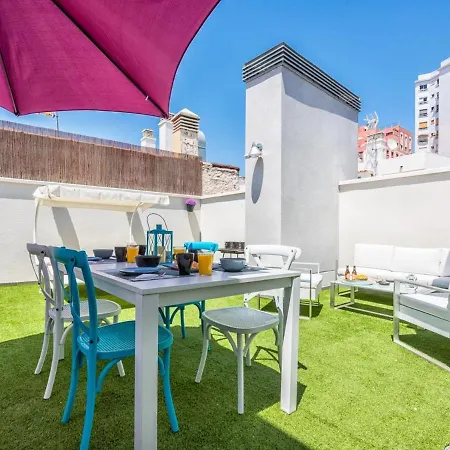 Apartment Atico Terraza Privada Piscina Centro Ac Nuevo 1hab